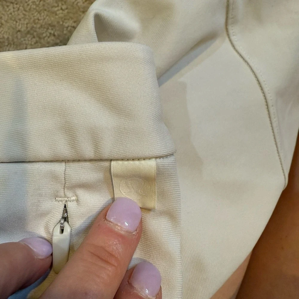 Lululemon Commission Pant Slim 28X30 *Warpstreme Silverstone